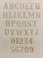 Western style delrin embossing stamps for leatherworking.