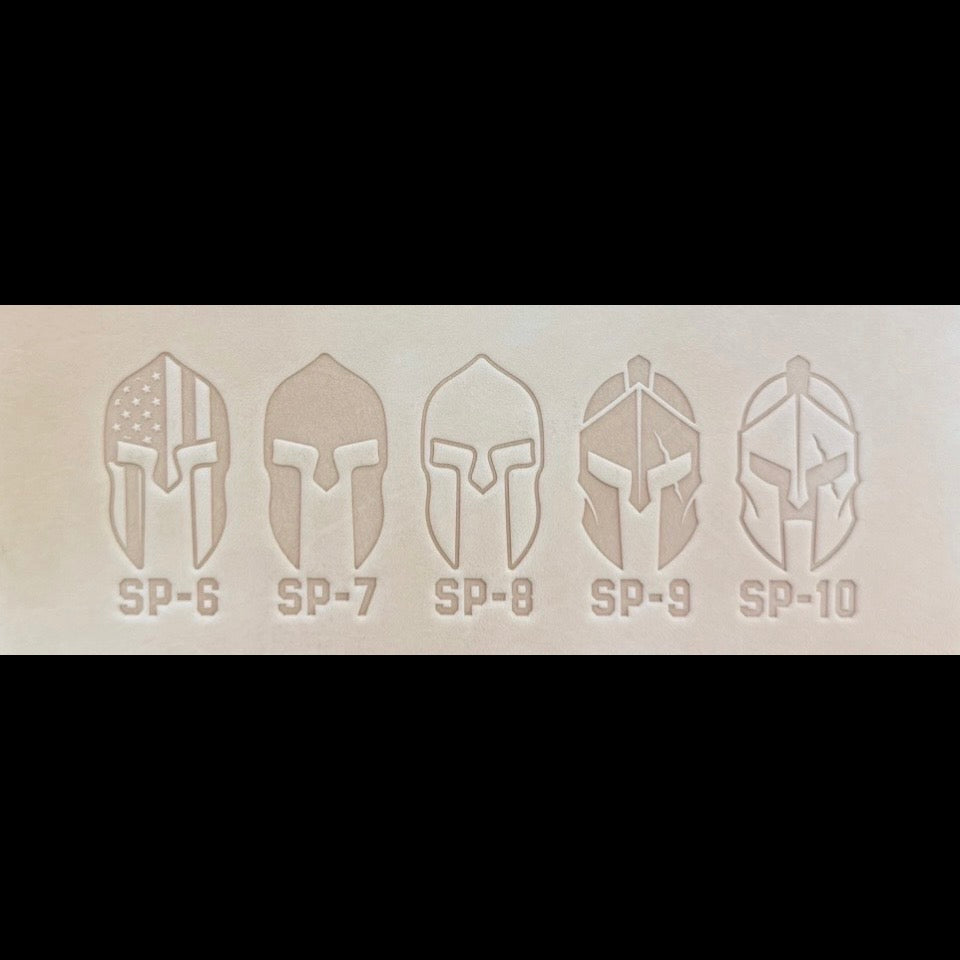 SPARTAN EMBLEM EMBOSSING STAMPS