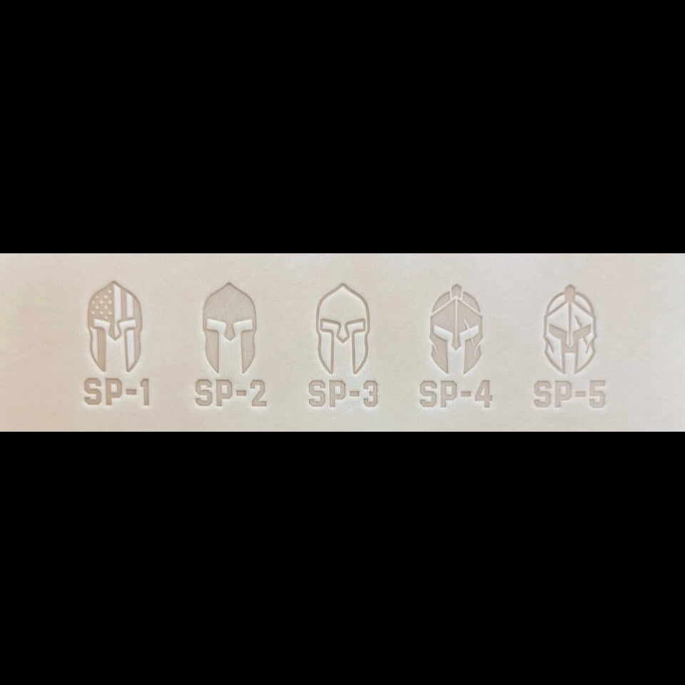 SPARTAN EMBLEM EMBOSSING STAMPS