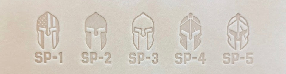 SPARTAN EMBLEM EMBOSSING STAMPS