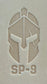 SPARTAN EMBLEM EMBOSSING STAMPS