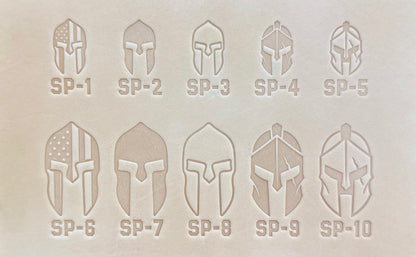 SPARTAN EMBLEM EMBOSSING STAMPS