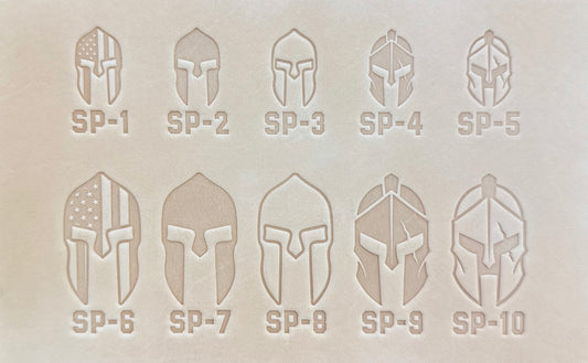 SPARTAN EMBLEM EMBOSSING STAMPS