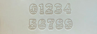 1" Tall DELRIN Alphabet/Letter Embossing Plate Set -37(B)