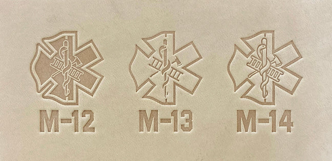 MALTESE CROSS MEDICAL STAR (M-12; M-13; M-14) 1” x 1”