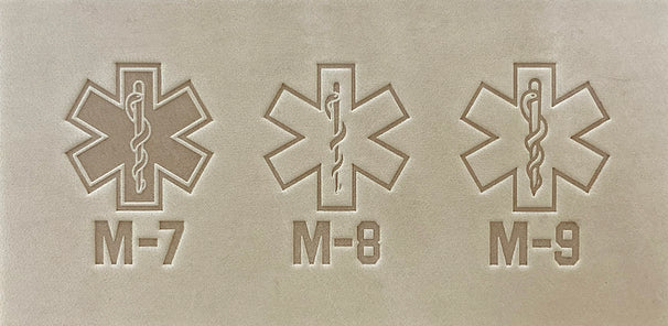 STANDARD MEDICAL STAR (M-7; M-8; M-9) 1-INCH WIDE